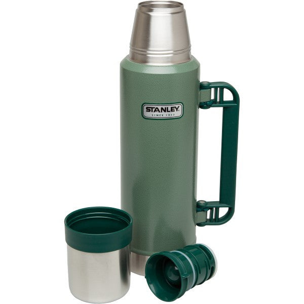 Stanley Classic Thermos Leak Proof Vacuum Insulated Bottle 2.0 qt -  Hammertone Green