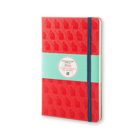 Moleskine Limited Edition Notebook Shanghai Tang - Plain - Large - Monkey