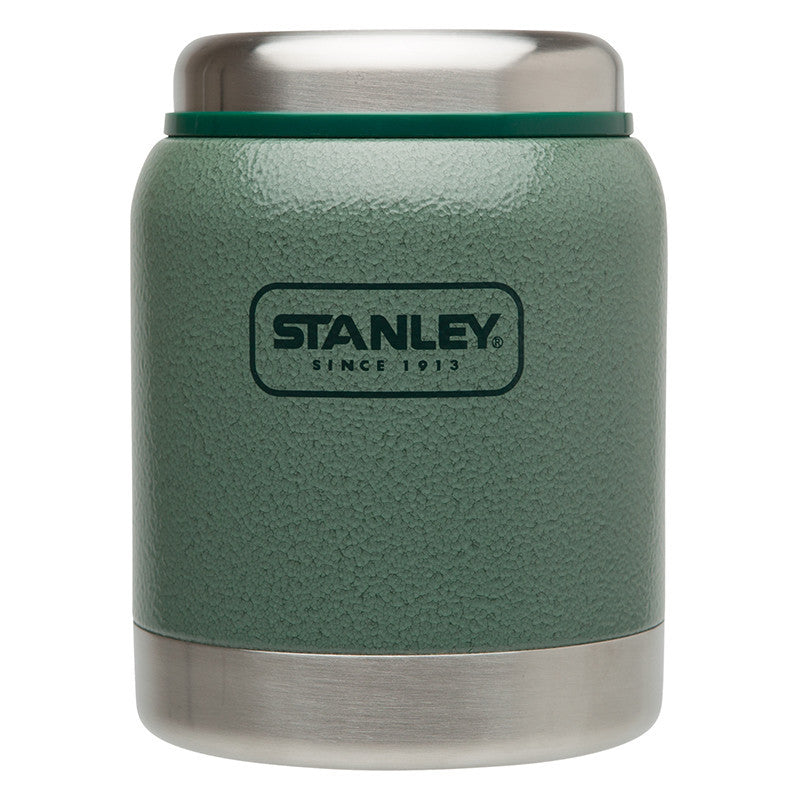 Stanley 1913 14 Oz Insulated Food Jar with Spork Hammertone Green