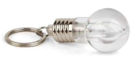 Kikkerland Light Bulb Led Keychain