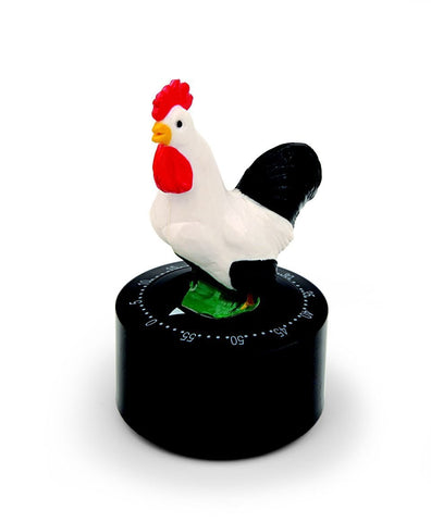 Kikkerland Rooster Talking Kitchen Timer