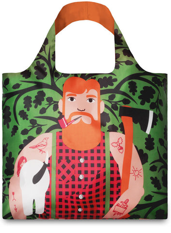 LOQI Tote Bag COOL PEOPLE Collection by Cristina Caramida