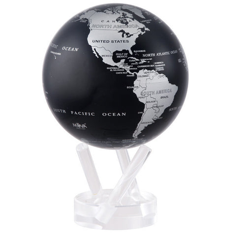 Mova Globe Silver/Black Metallic