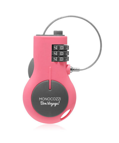 Monocozzi | Bon Voyage Portable Retractable Lock (3-Digits)