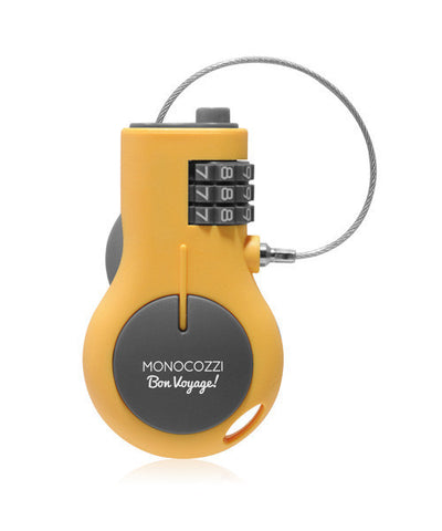 Monocozzi | Bon Voyage Portable Retractable Lock (3-Digits)