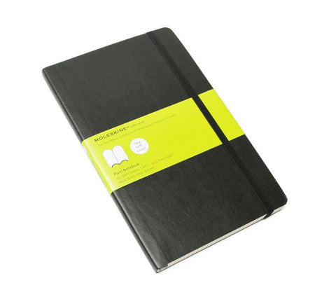 Moleskine Classic Plain Notebook - Black
