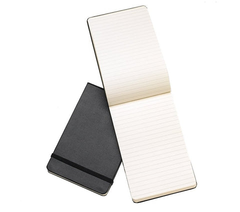 Moleskine Classic Ruled Reporter Notebook - Black