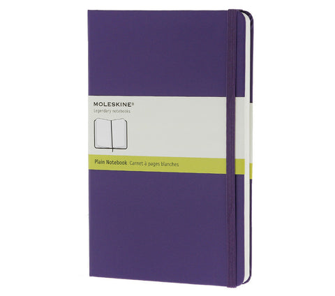 Moleskine Coloured Plain Notebook - Large