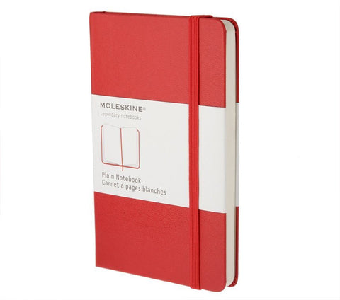 Moleskine Coloured Plain Notebook - Large