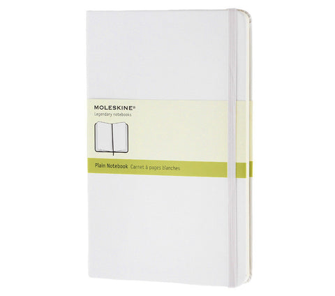 Moleskine Coloured Plain Notebook - Large