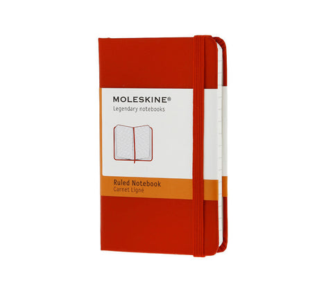 Moleskine Coloured Ruled Notebook - Extra Small - Hard Cover