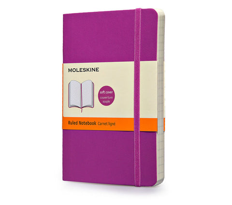 Moleskine Coloured Ruled Notebook - Pocket