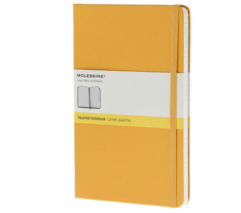Moleskine Coloured Squared Notebook - Large - Hard Cover