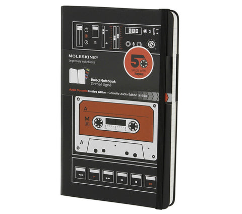 Moleskine Limited Edition Audio Cassette Notebook - Black