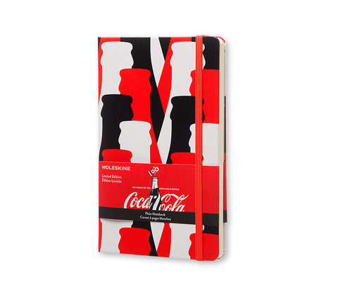 Moleskine Limited Edition Notebook Coca-Cola - Plain - Red - Hard Cover
