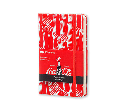 Moleskine Limited Edition Notebook Coca-Cola - Ruled - Red - Hard Cover