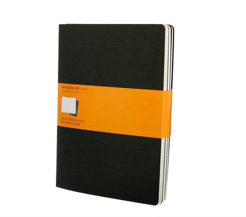 Moleskine Ruled Cahier Journals - Set of 3 - Cardboard Cover