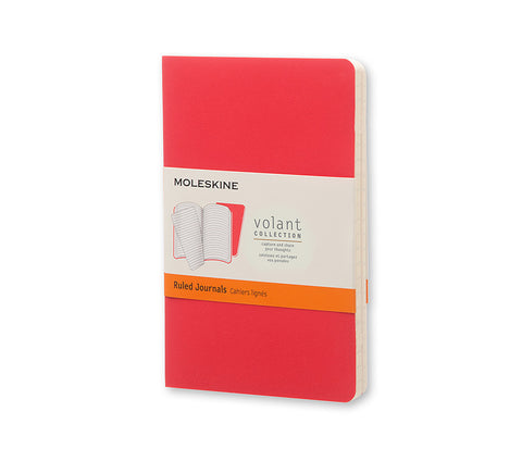 Moleskine Volant Journal - Ruled - Set of 2