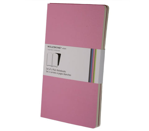 Moleskine Volant Notebook - Plain - Large - Set of 2