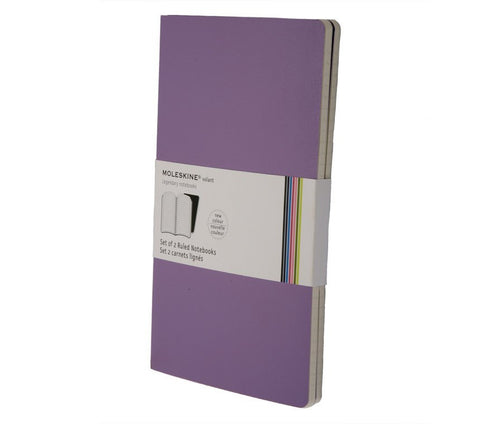 Moleskine Volant Notebook - Ruled - Large - Set of 2