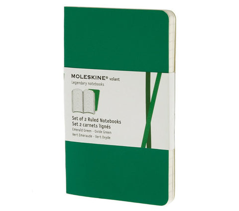 Moleskine Volant Notebook - Ruled - Pocket - Set of 2