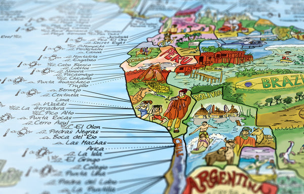 Awesome Maps Surftrip Map (Re-Writable)
