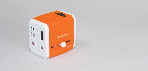 Thecoopidea Crate Universal Travel Adapter With 2 USB Ports