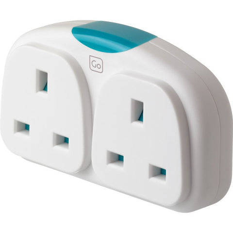 Go Travel Continental Adaptor (UK - Europe)