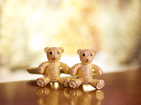 KingCuffs Teddy Bear Cufflink