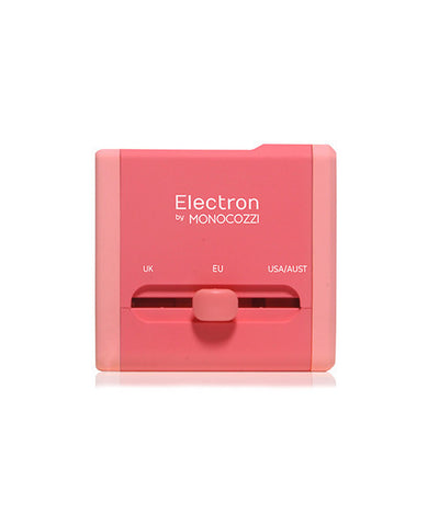 Monocozzi | Smighty Global Adaptor with 2.1A Dual USB Connectors (Rubbing Coating)