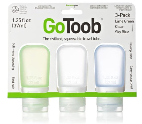 Humangear GoToob 37mL (pack of 3)