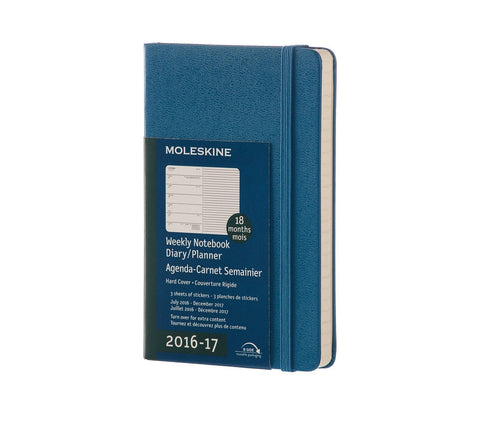 Moleskine 18 Months Weekly Planner (2016 - 2017) - Hard Cover