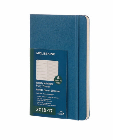 Moleskine 18 Months Weekly Planner (2016 - 2017) - Hard Cover