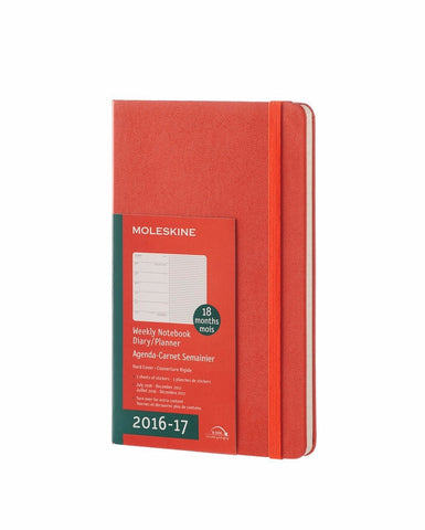 Moleskine 18 Months Weekly Planner (2016 - 2017) - Hard Cover